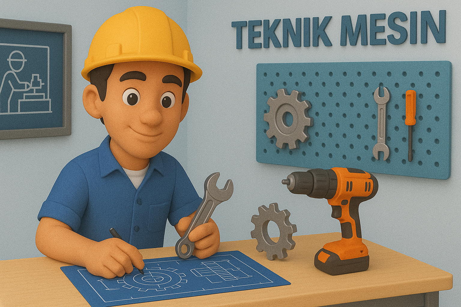 Ilustrasi Teknik Mesin