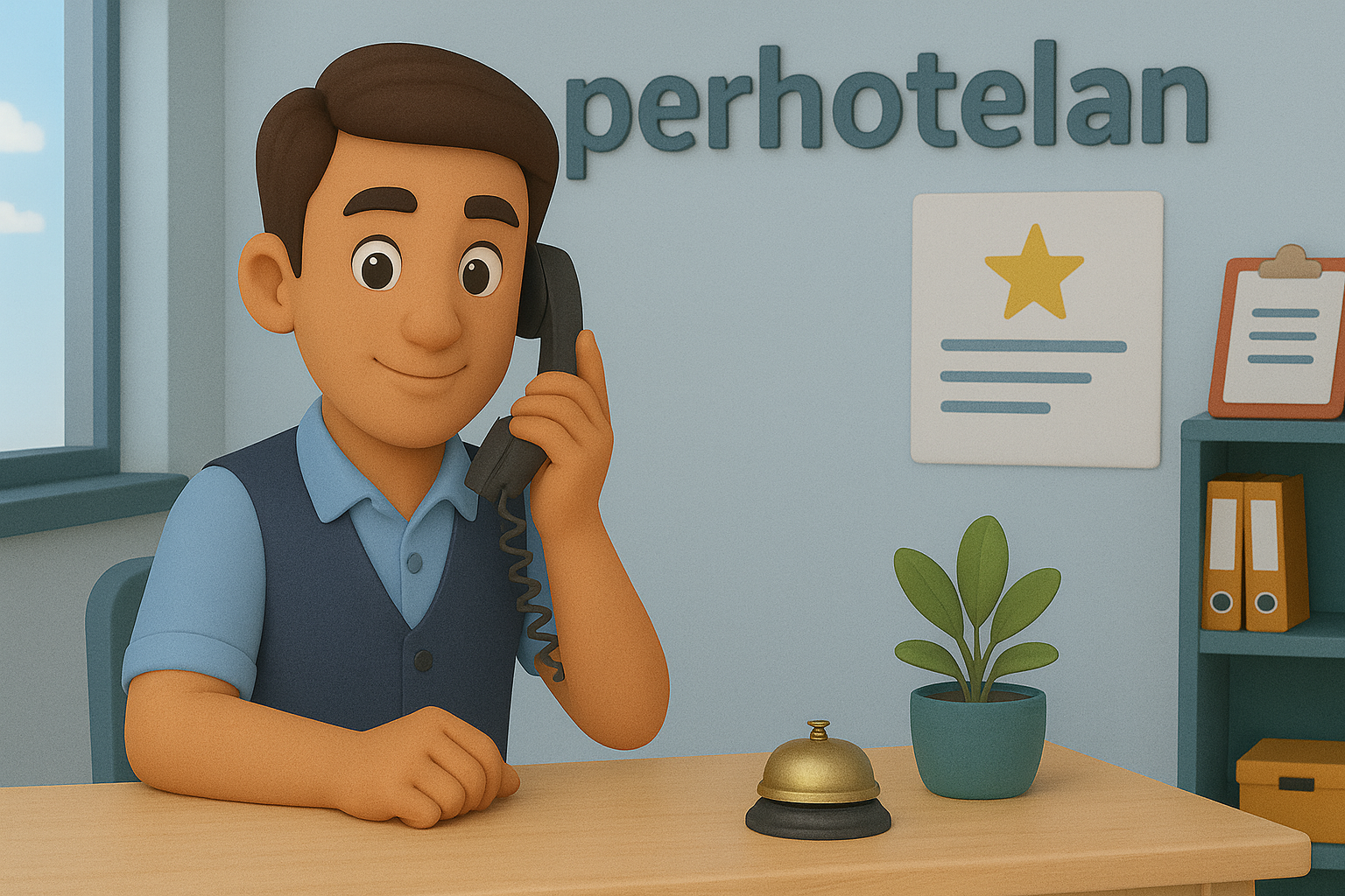 Ilustrasi Perhotelan